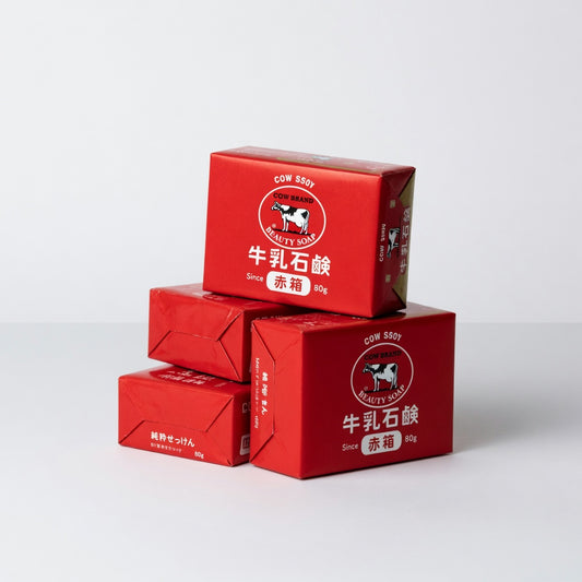 Cow Brand Red Box Beauty Soap 3-pack