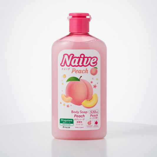 Naive Body Soap Peach 530ml
