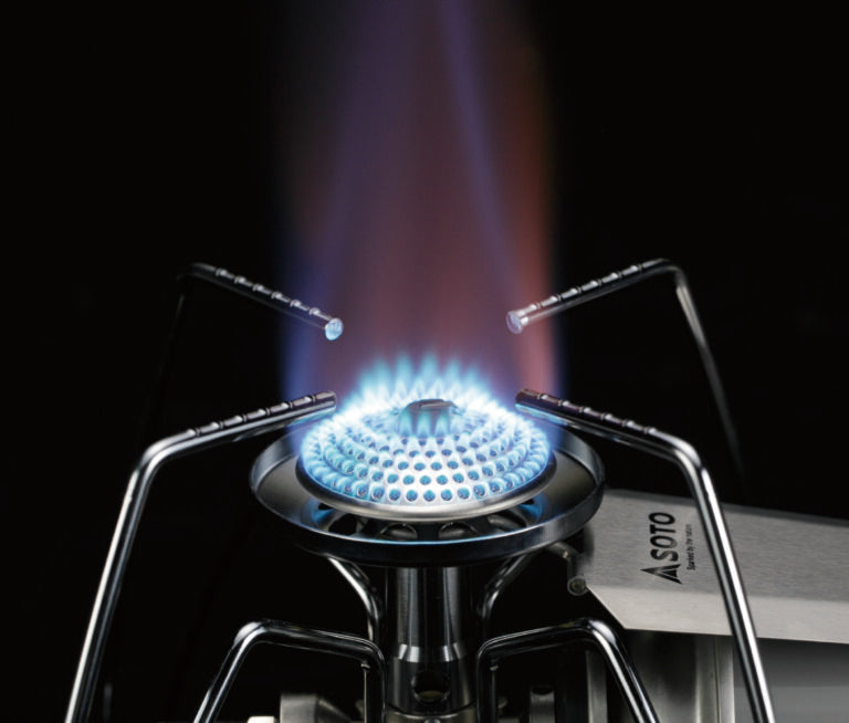 SOTO ST-310 Regulator Stove - in use